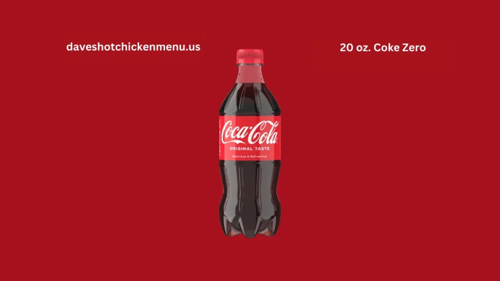 20 oz. Coke bottle with classic Coca-Cola taste