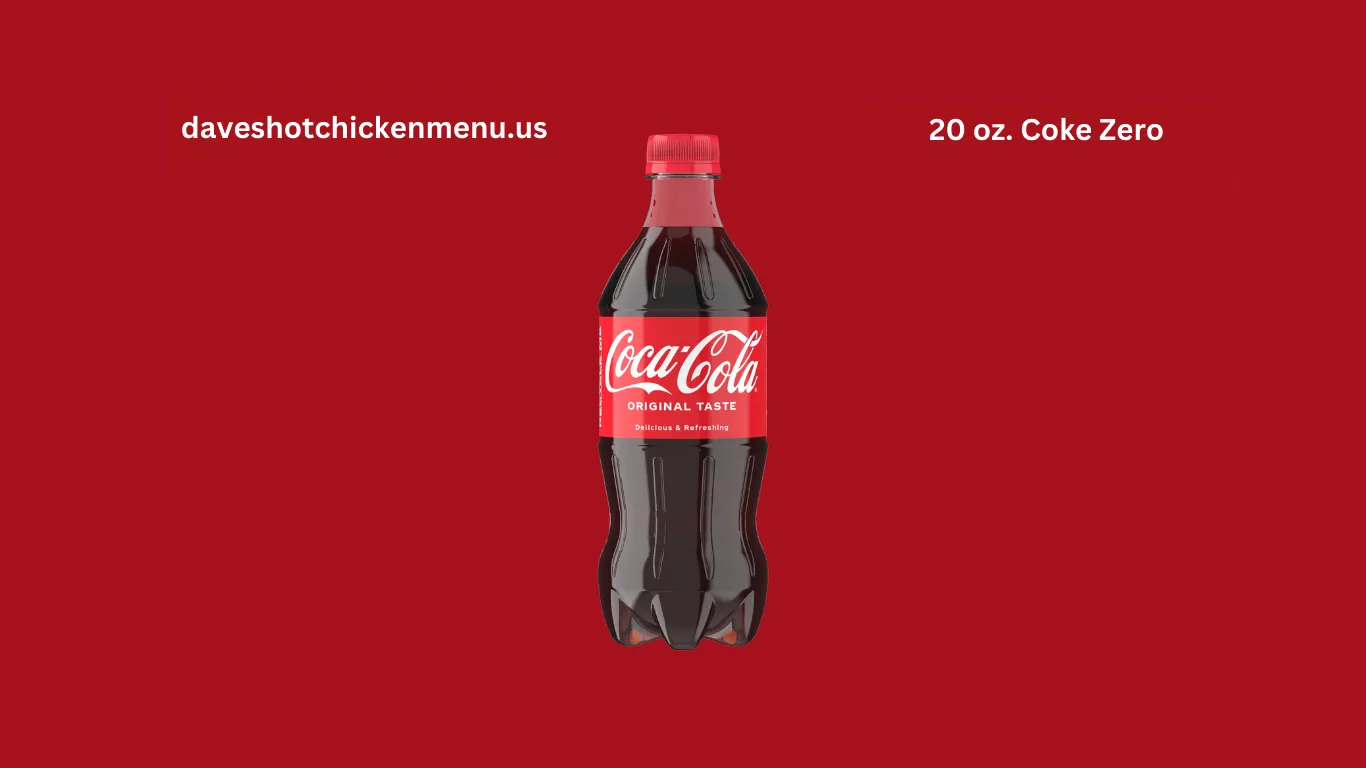 20 oz. Coke bottle with classic Coca-Cola taste