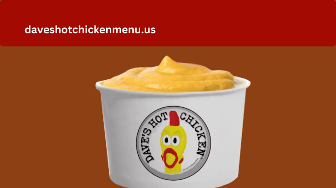 Large Dave's Sauce serving for extra spice.